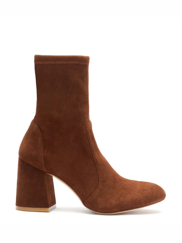 Stuart Weitzman Flareblock 85 Stretch Bootie