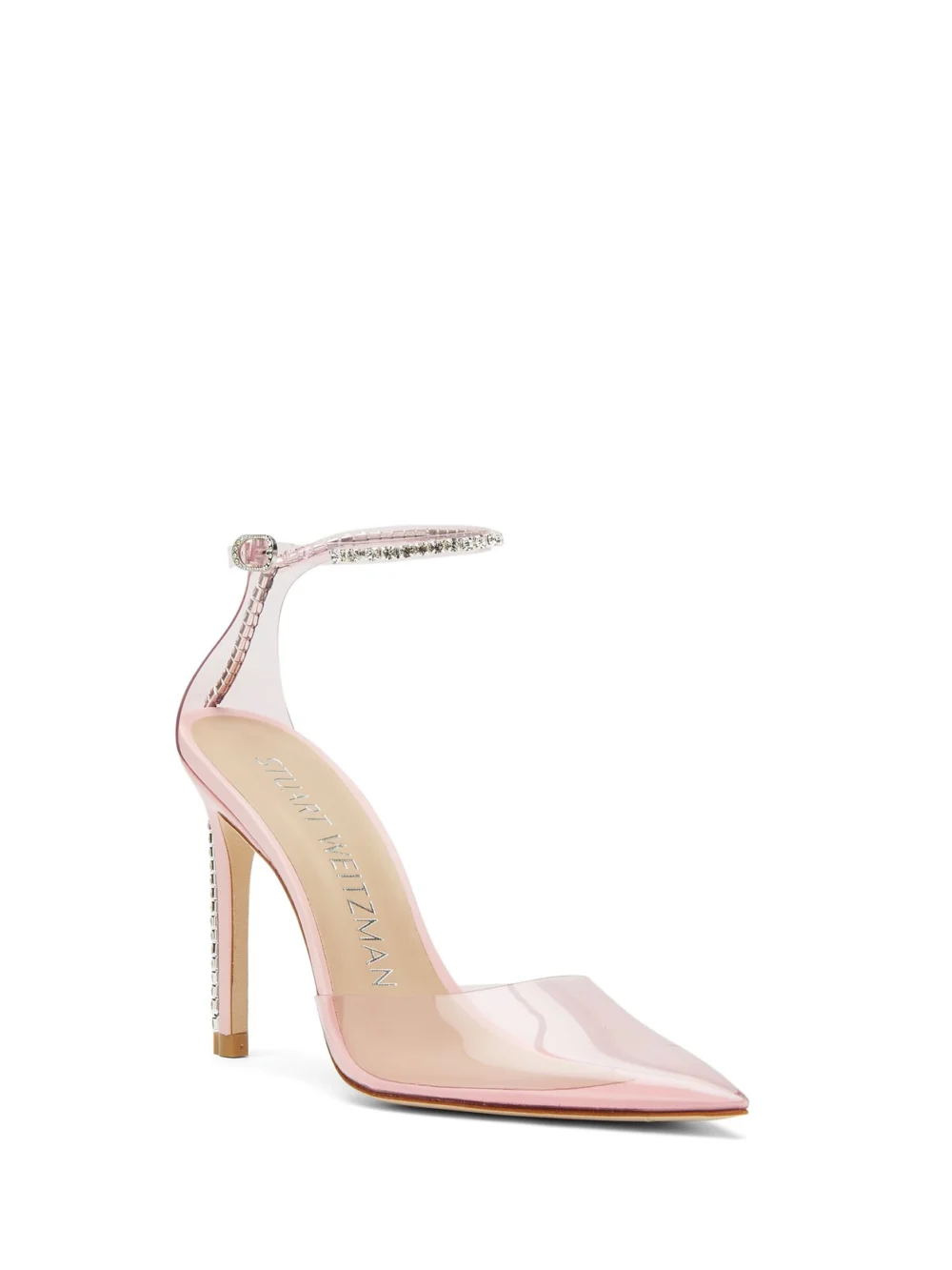 Stuart Weitzman Glam 100 Strap Pump, view 2