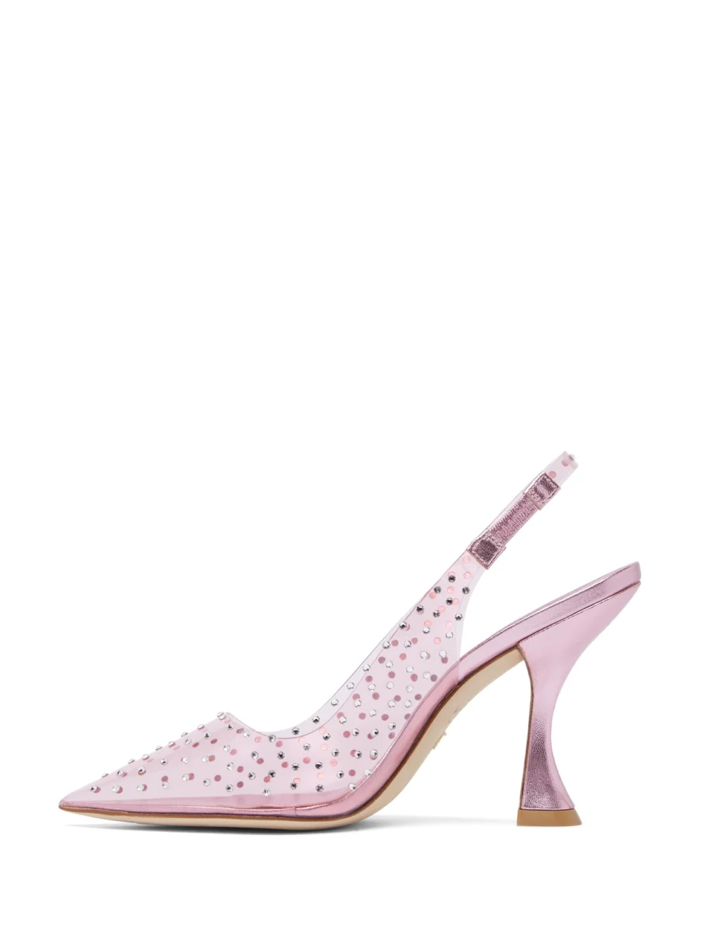 Stuart Weitzman Glam Xcurve 100 Slingback, view 3