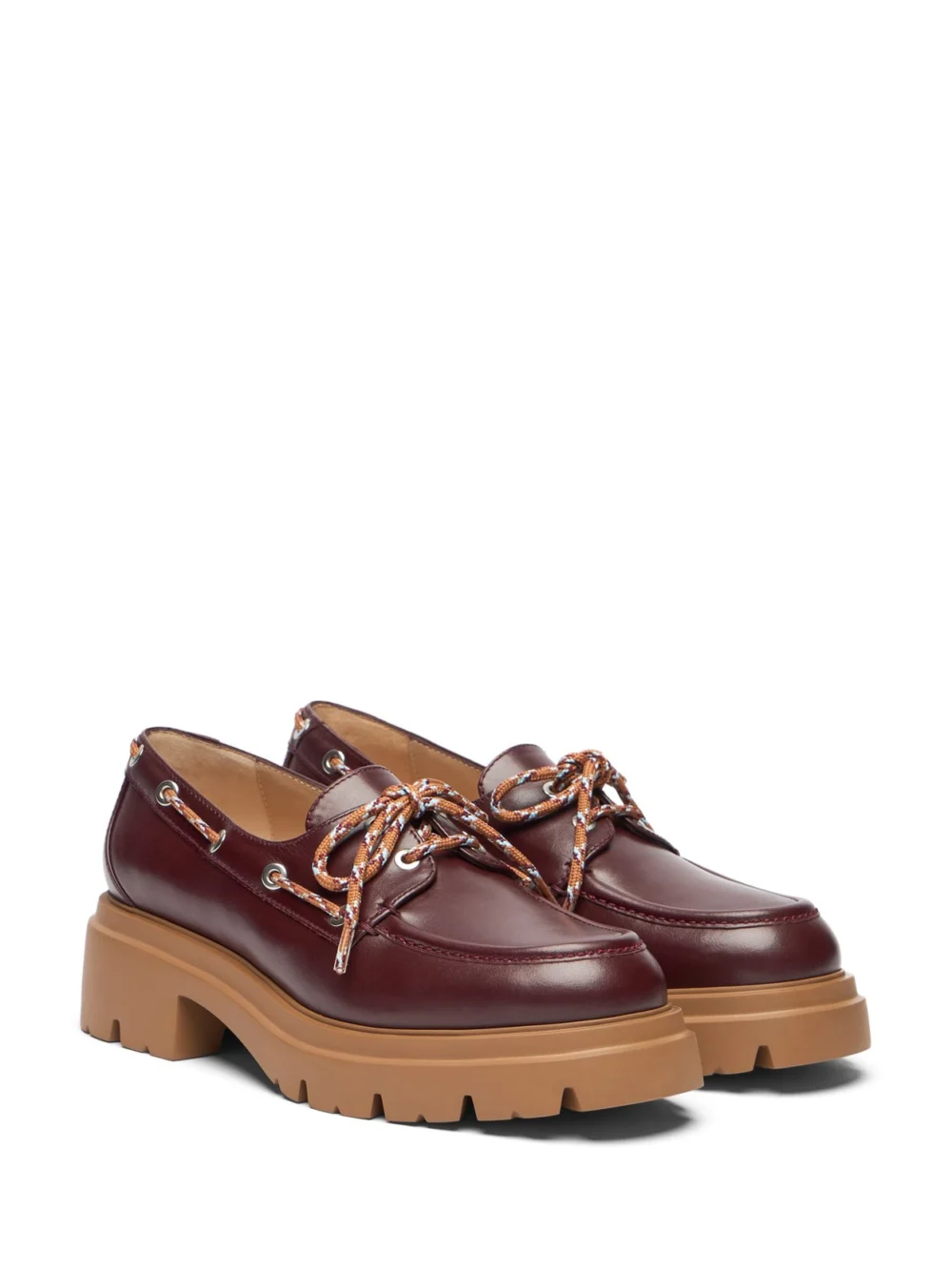 Stuart Weitzman Hudson Moccasin in Boysenberry, view 2