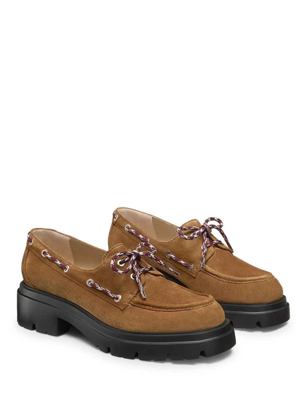 Stuart Weitzman Hudson Moccasin in Doe, view 2