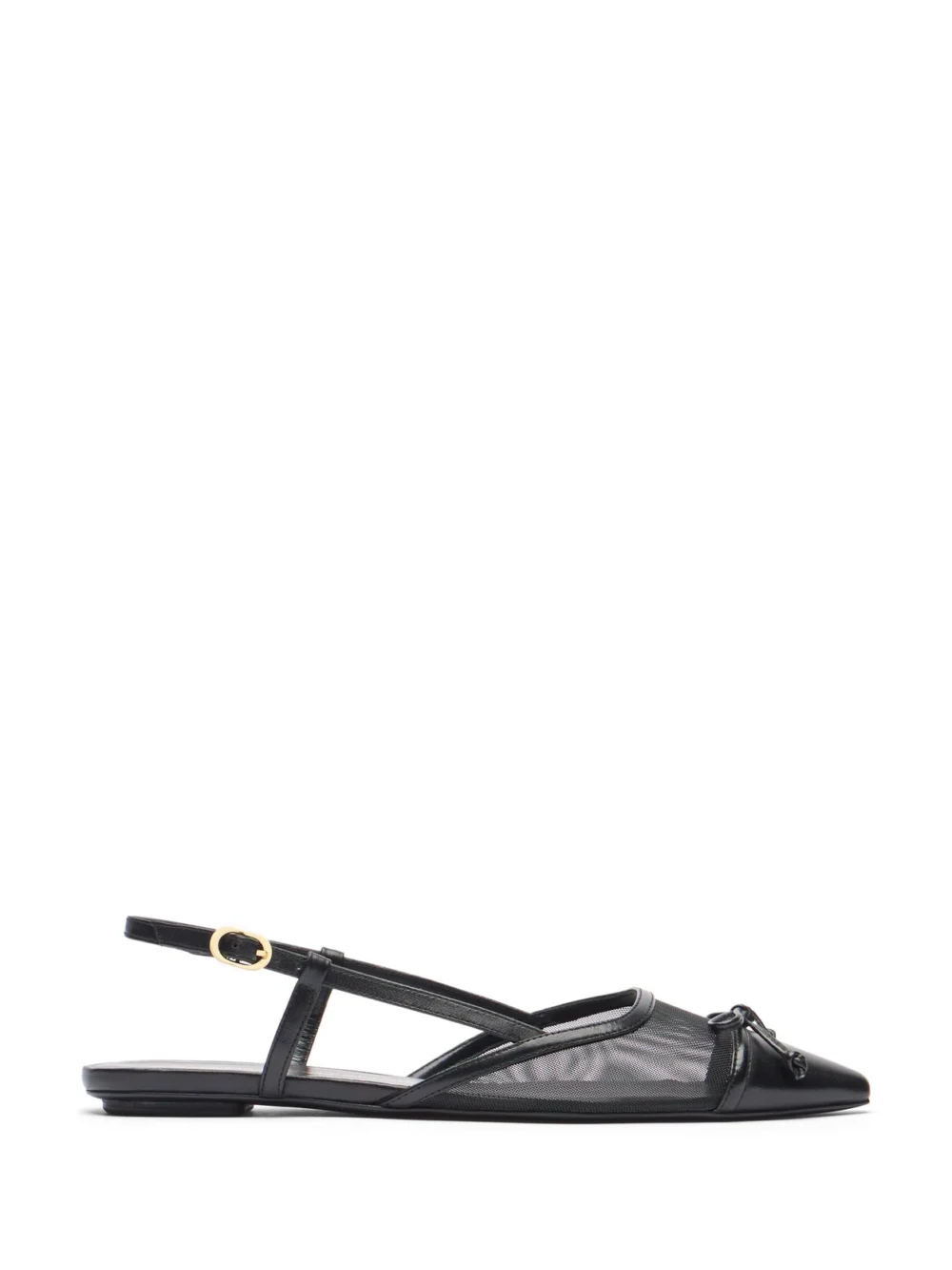 Stuart Weitzman Kitty Slingback in Black