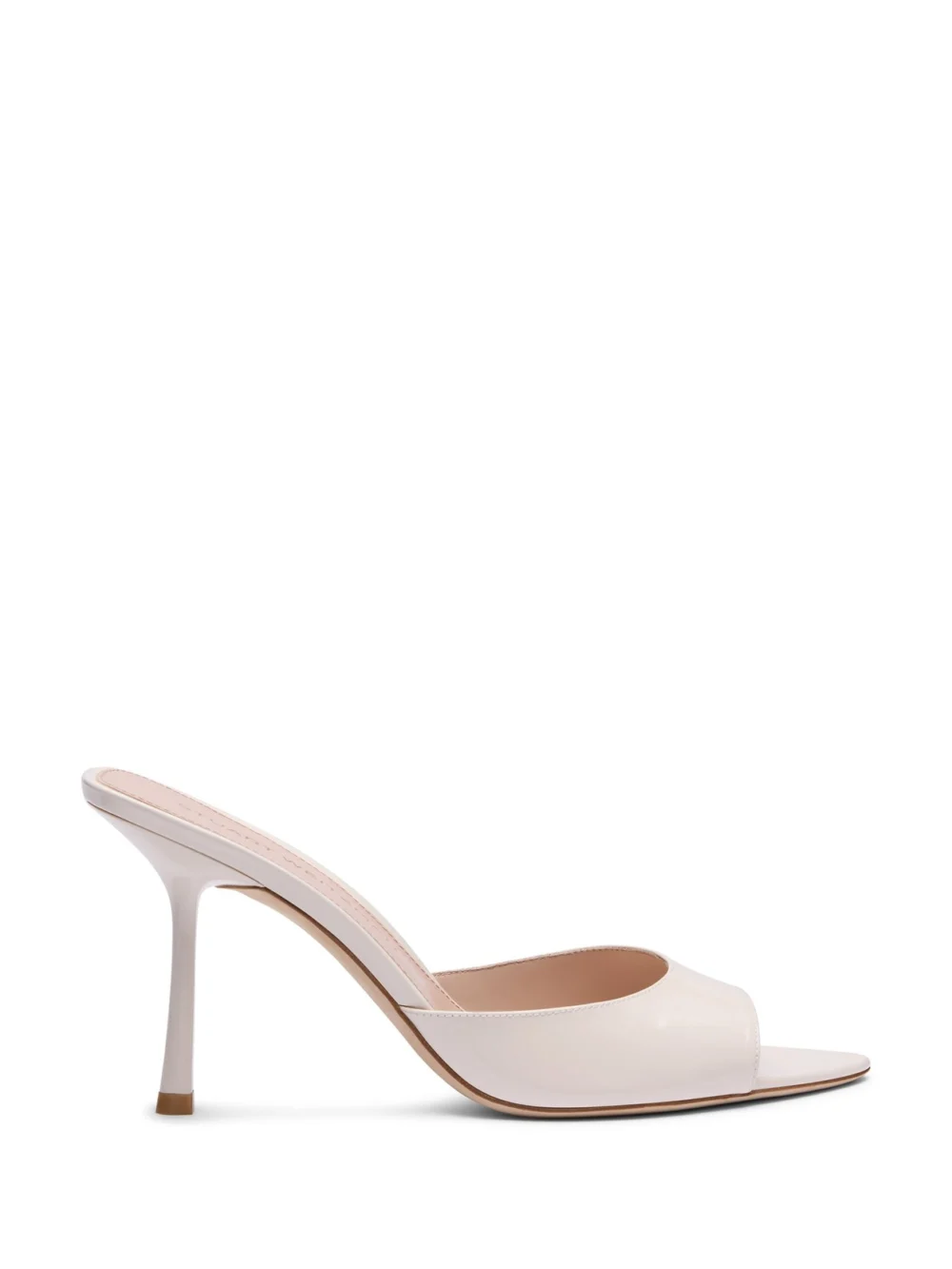 Stuart Weitzman Lexington Mule 85 in cream