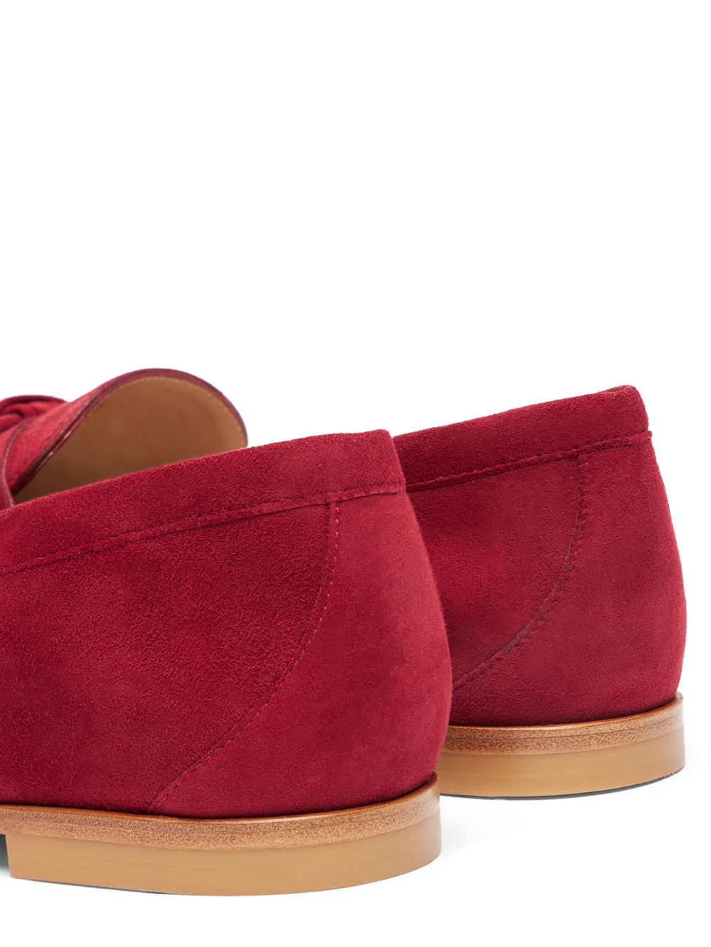 Stuart Weitzman Lindi Tassel Loafer in Rioja, view 5