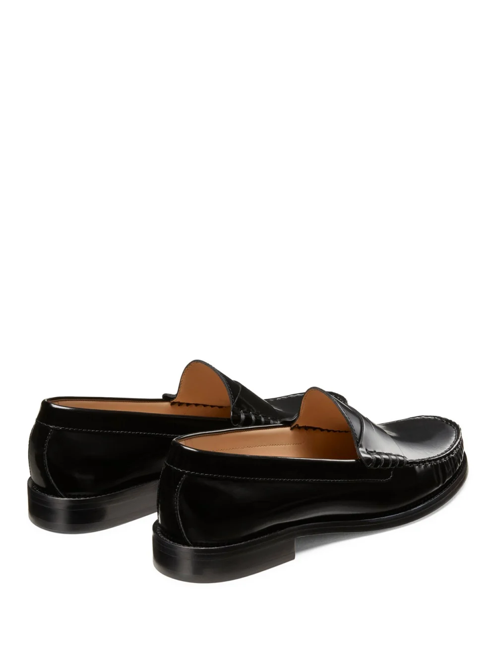 Stuart Weitzman Lottie Loafer in Black, view 3