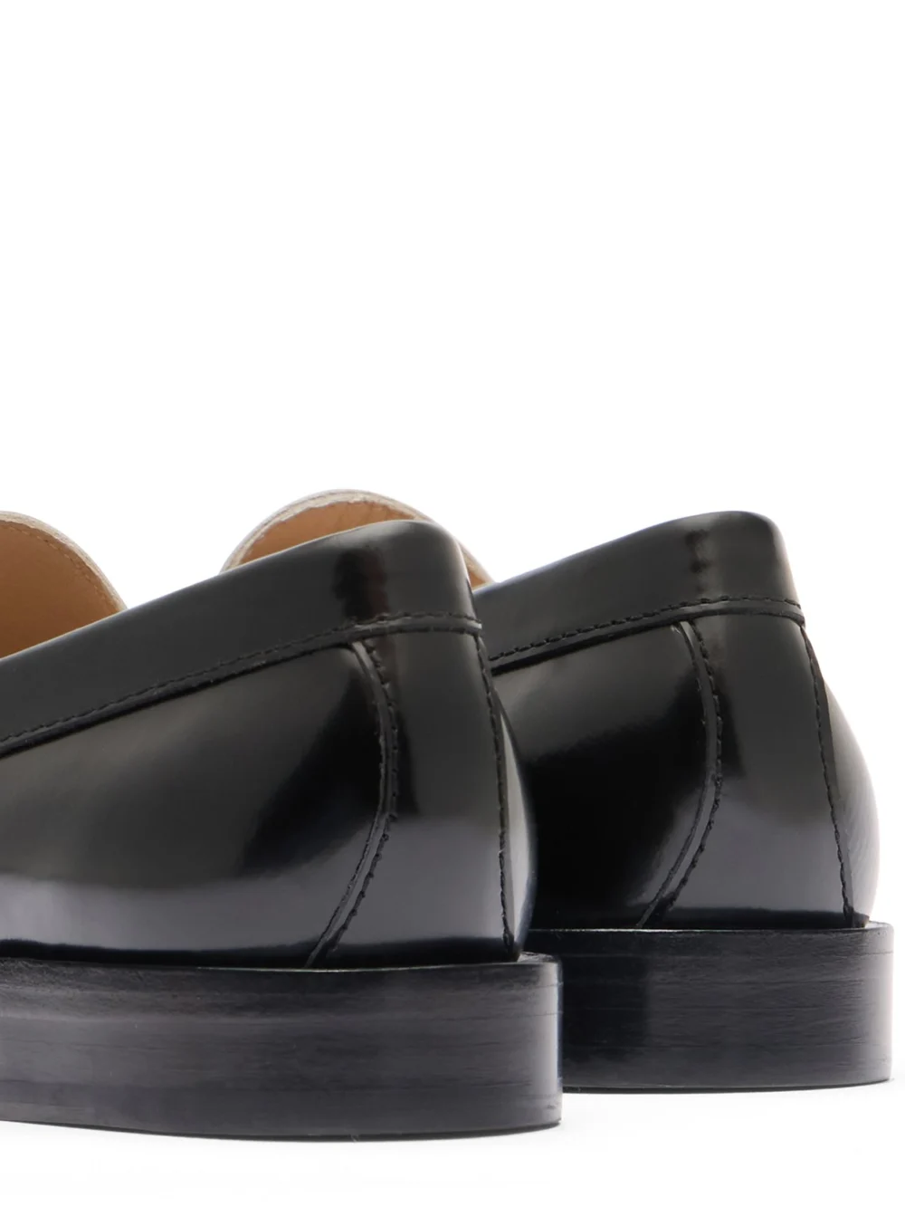 Stuart Weitzman Lottie Loafer in Black/cream, view 5