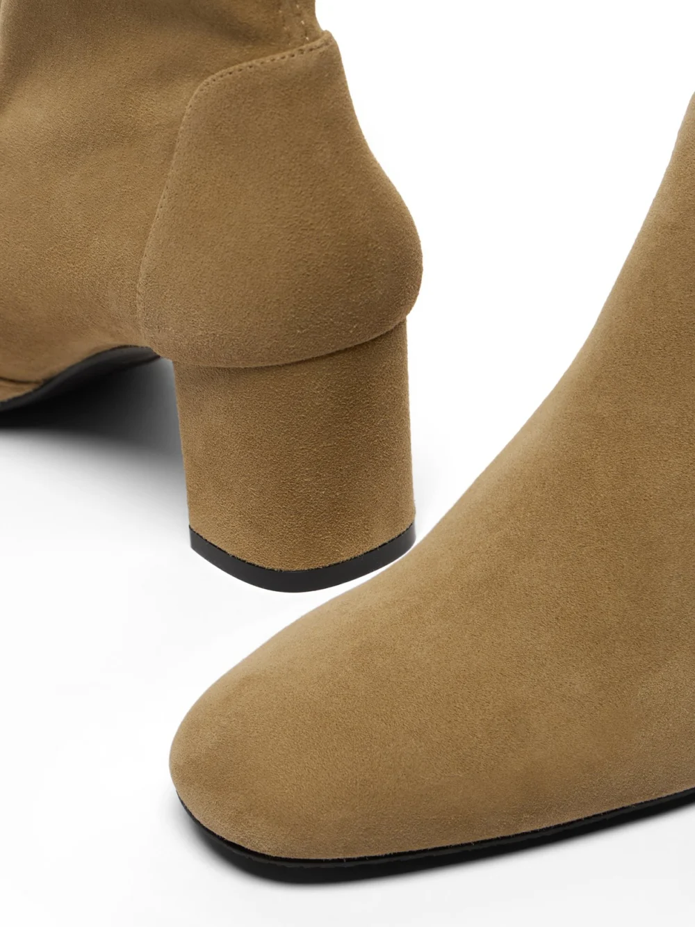 Stuart Weitzman Lucie Bootie in Golden Olive, view 6
