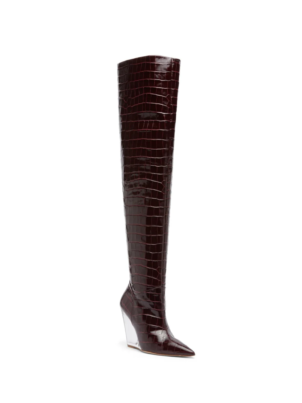 Stuart Weitzman Lucite 100 Wedge Boot, view 2