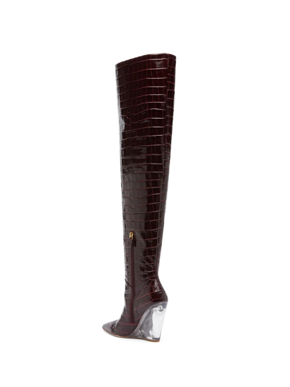 Stuart Weitzman Lucite 100 Wedge Boot, view 4