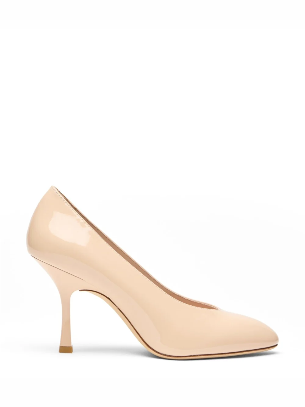Stuart Weitzman Madison Pump 85 in Barely Beige