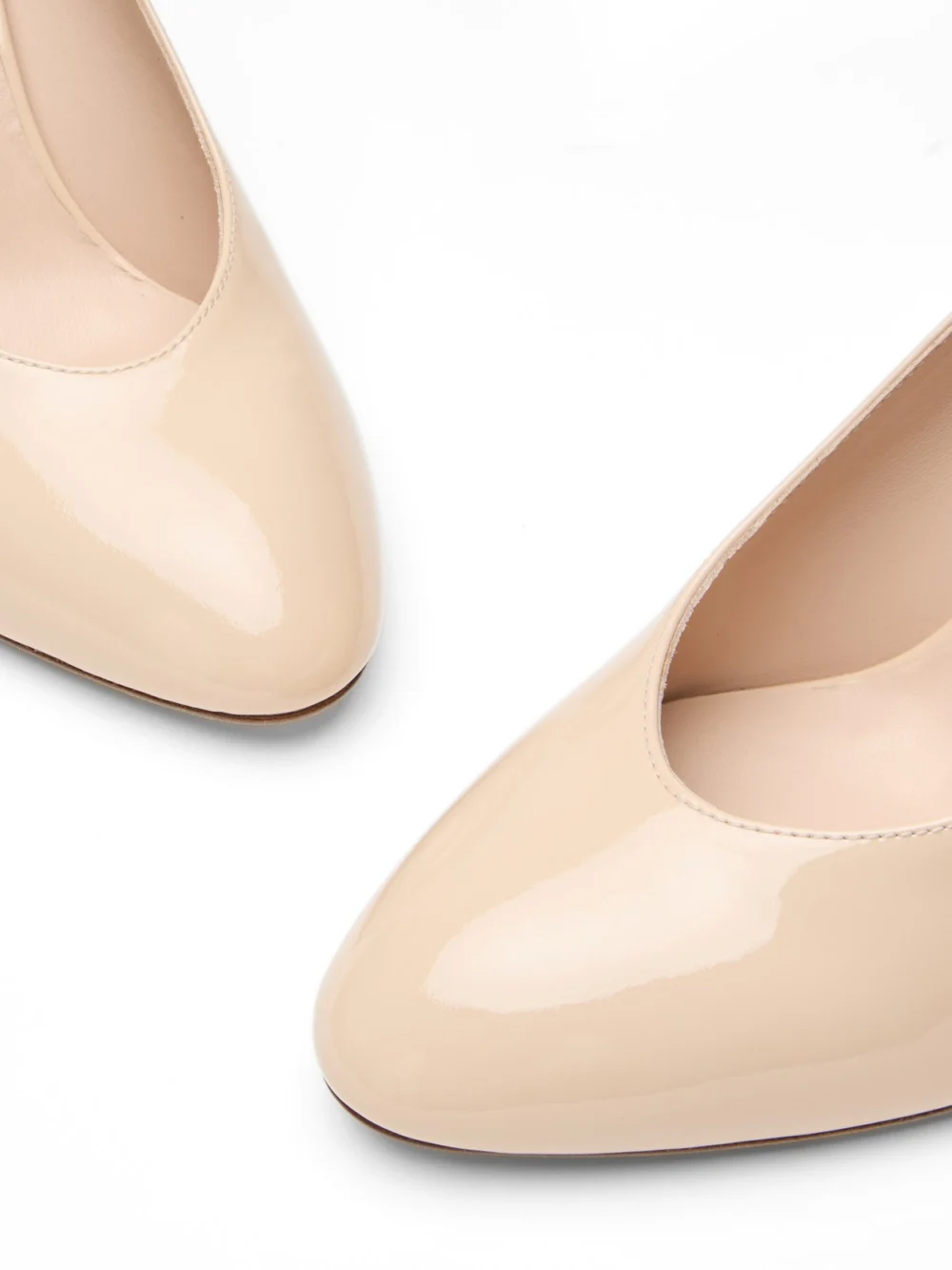 Stuart Weitzman Madison Pump 85 in Barely Beige, view 6