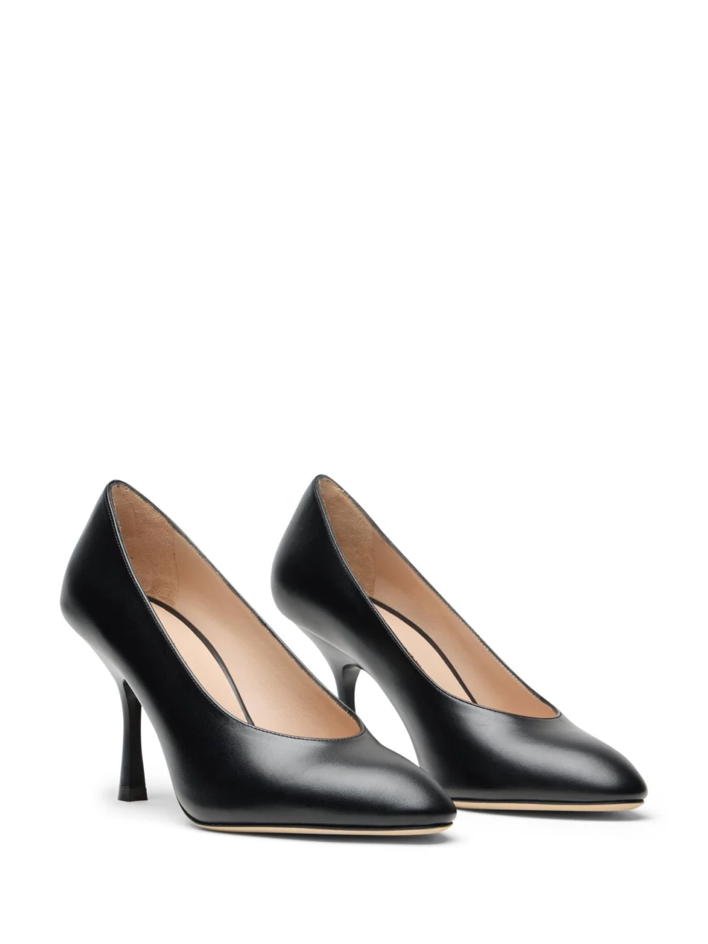 Stuart Weitzman Madison Pump 85 in Black, view 2