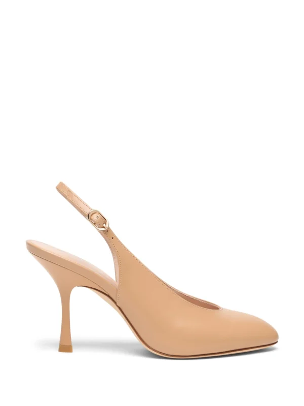 Stuart Weitzman Madison Slingback 85 in Adobe
