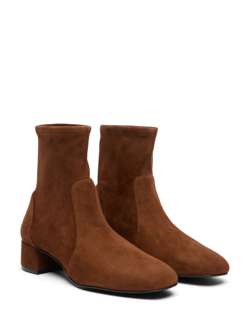 Stuart Weitzman Maeve Bootie in Deep Coffee, view 2