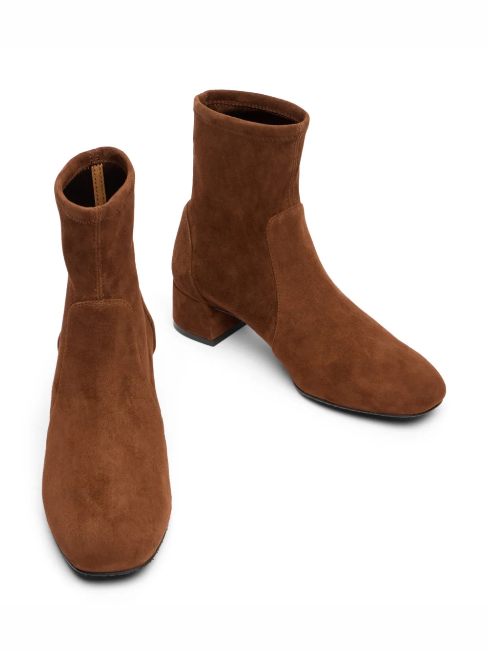 Stuart Weitzman Maeve Bootie in Deep Coffee, view 4