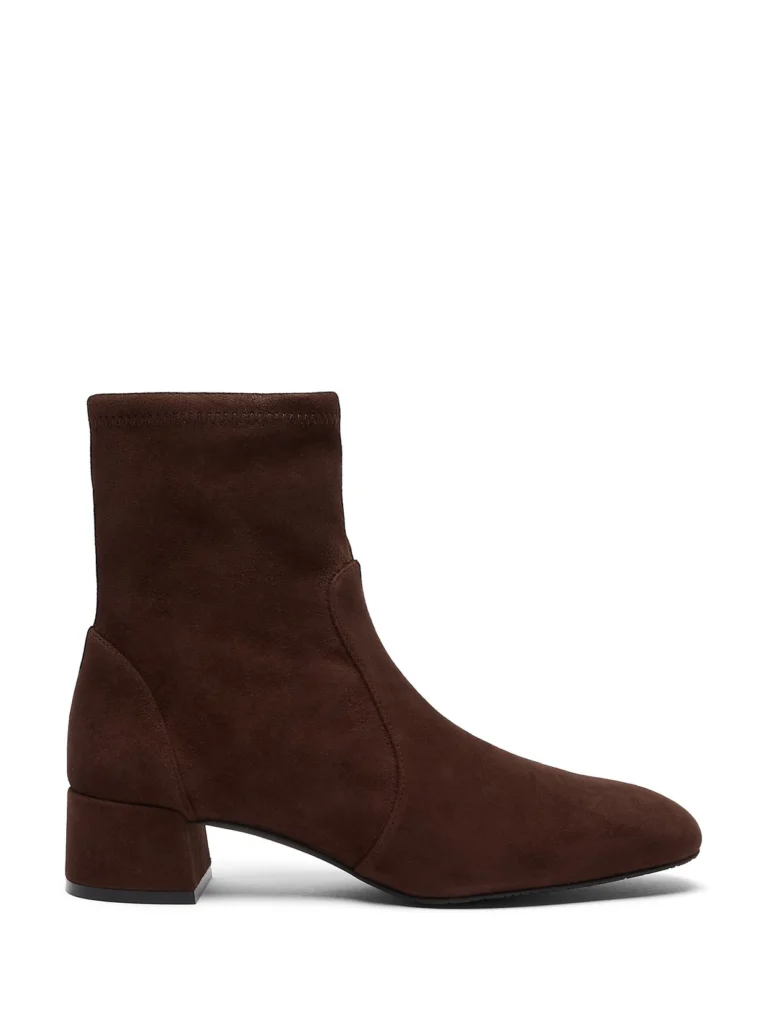 Stuart Weitzman Maeve Bootie in Walnut