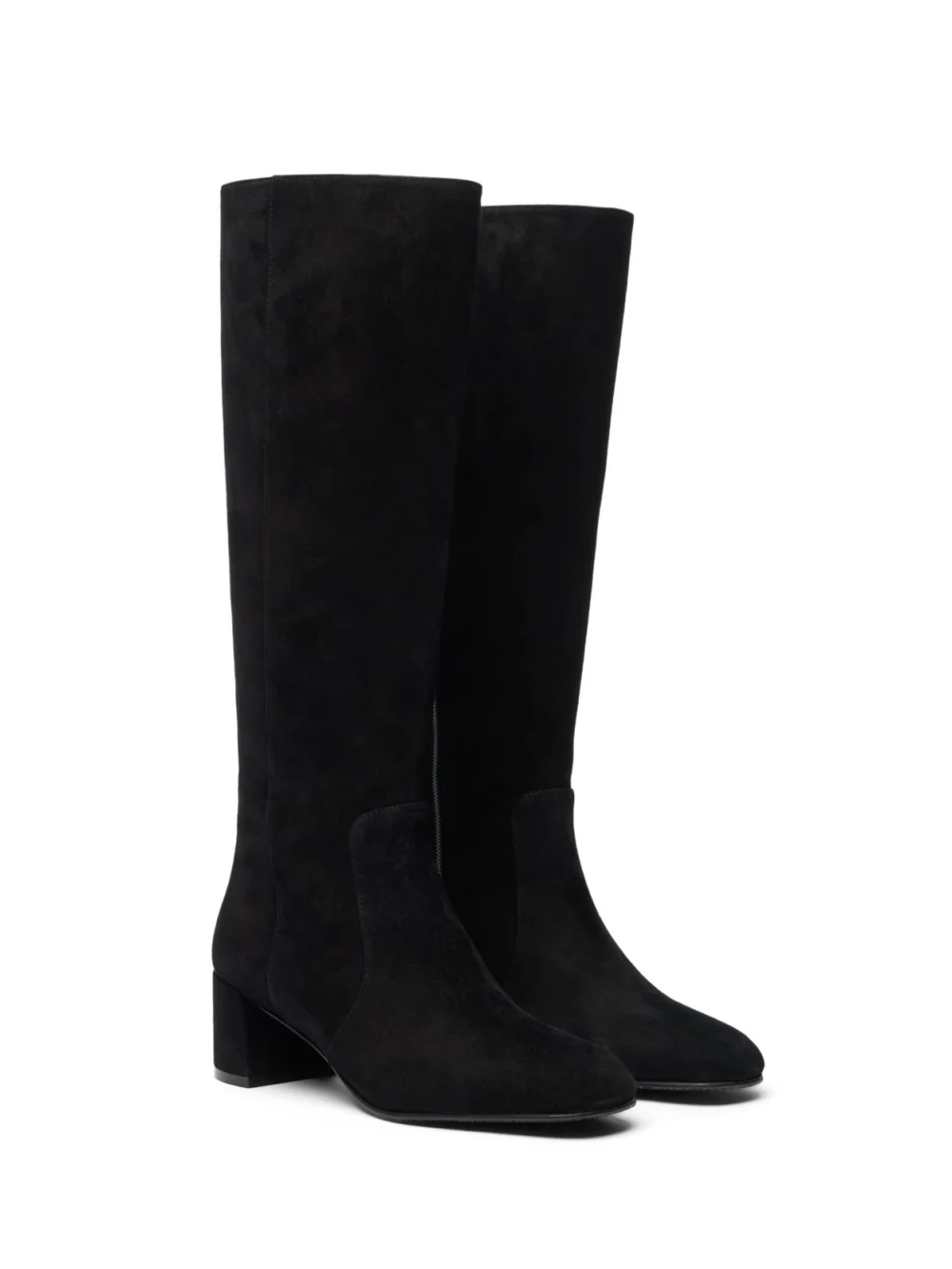 Stuart Weitzman Maeve Zip Boot in Black, view 2