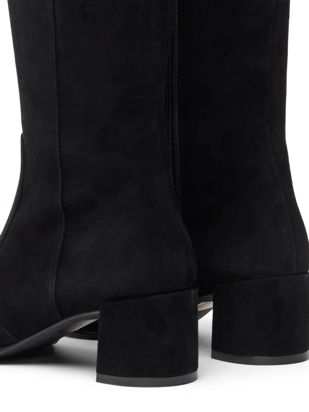 Stuart Weitzman Maeve Zip Boot in Black, view 5