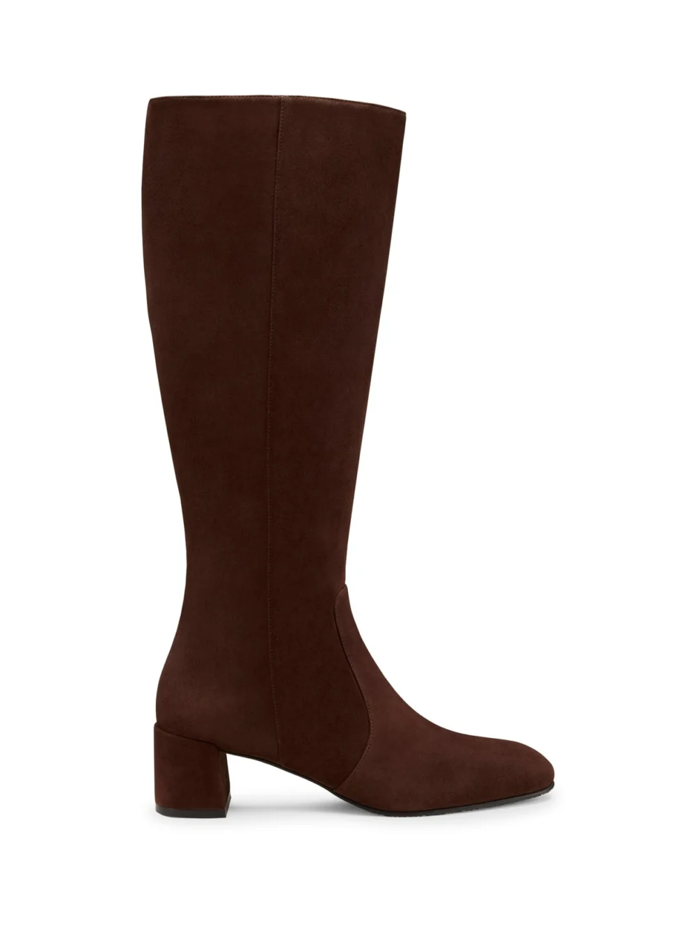 Stuart Weitzman Maeve Zip Boot in Walnut