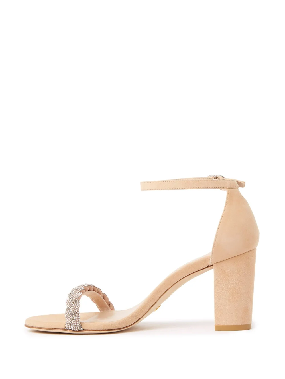 Stuart Weitzman Nearlynude Highshine Sandal, view 3