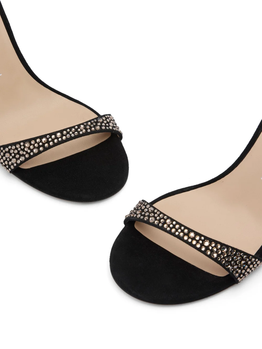 Stuart Weitzman Nudist Shine 75 Sandal, view 6
