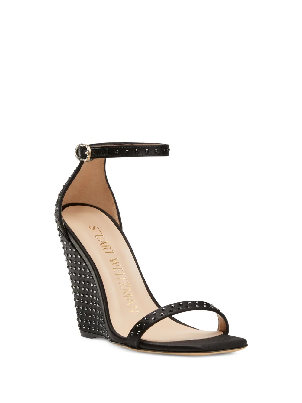 Stuart Weitzman Nudistshine 100 Wedge, view 2