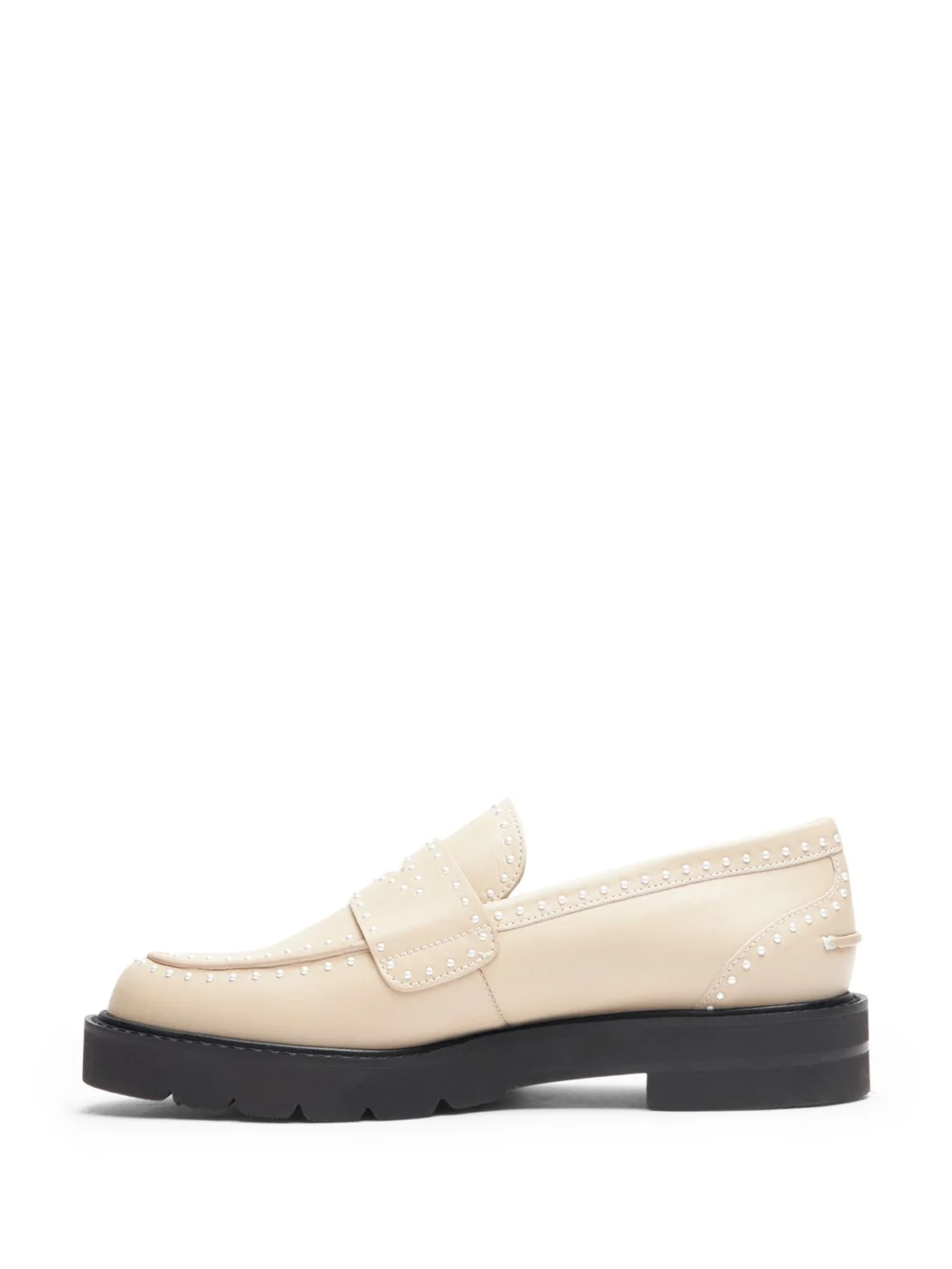 Stuart Weitzman Parker Lift Mini Pearl Loafer, view 3