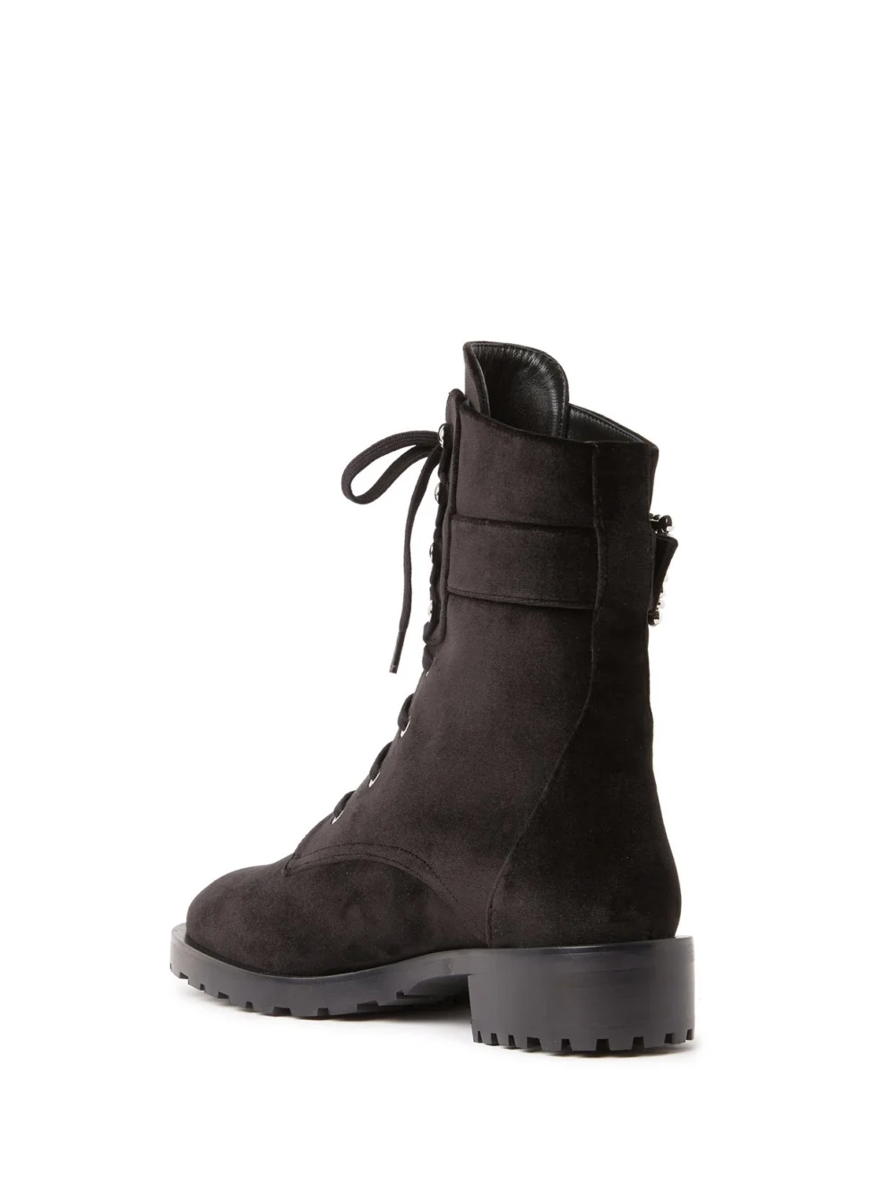 Stuart Weitzman Pearl Buckle Bootie, view 4