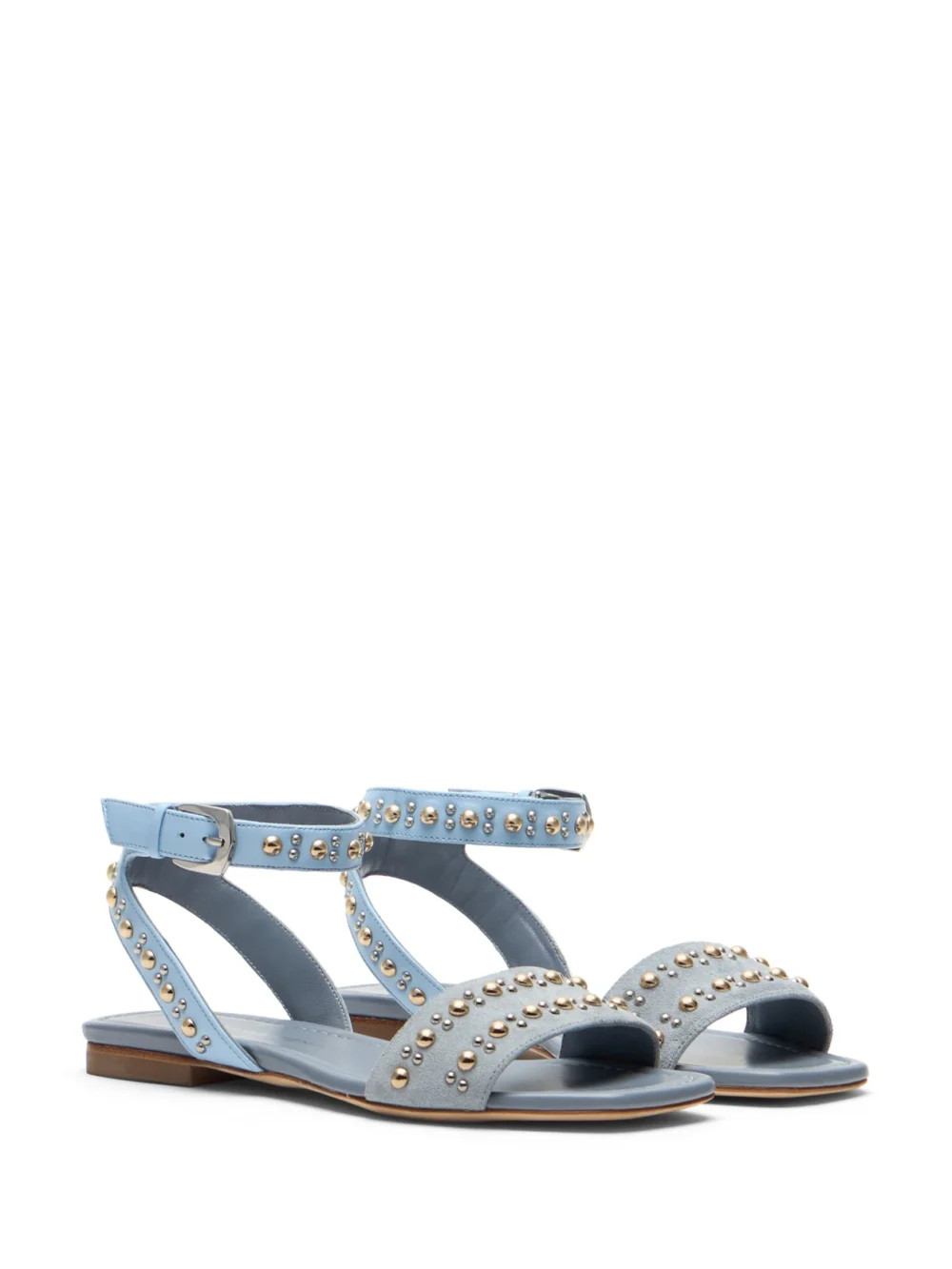 Stuart Weitzman Perry Sandal in Breezy Blue, view 2