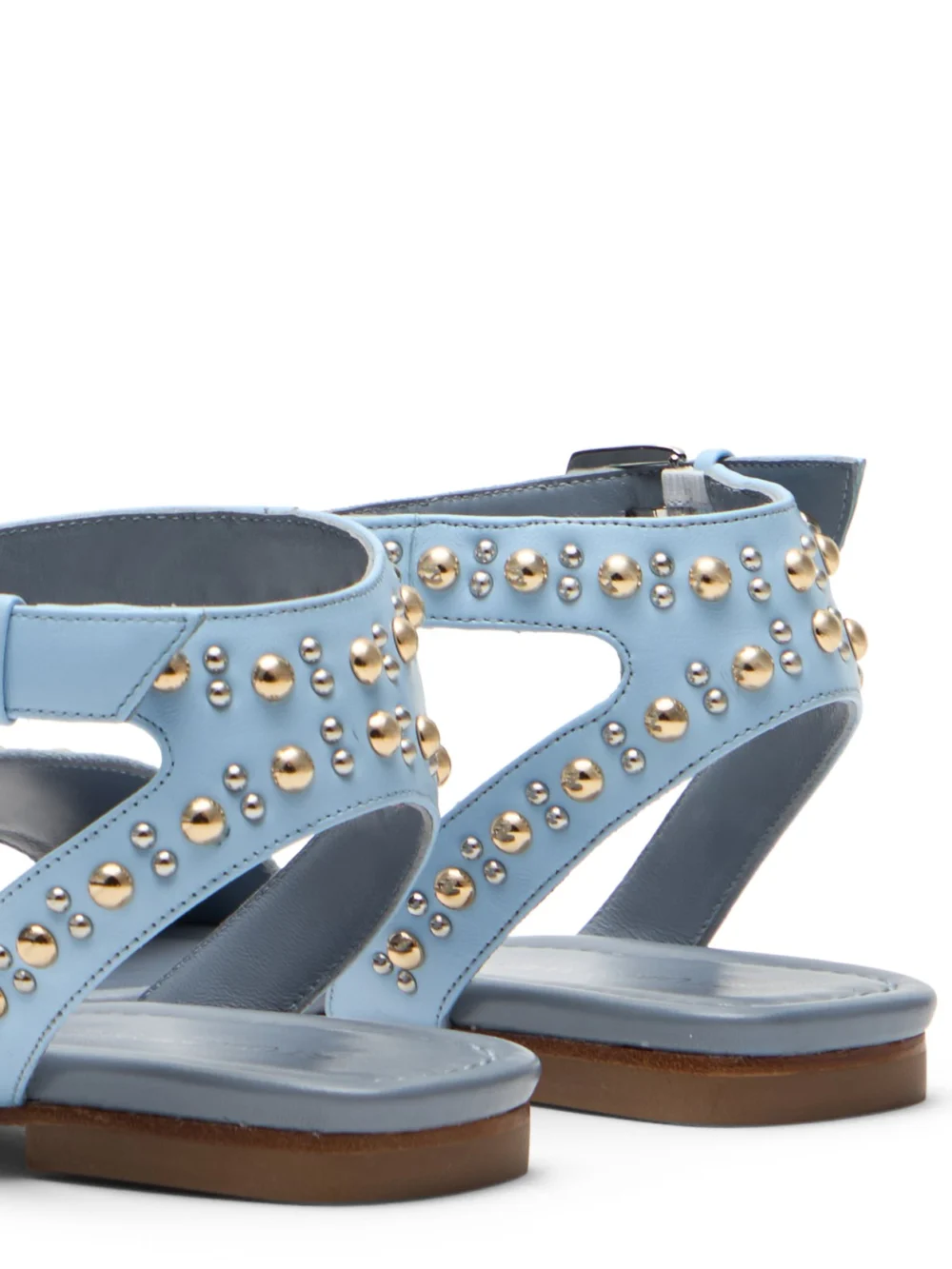 Stuart Weitzman Perry Sandal in Breezy Blue, view 5