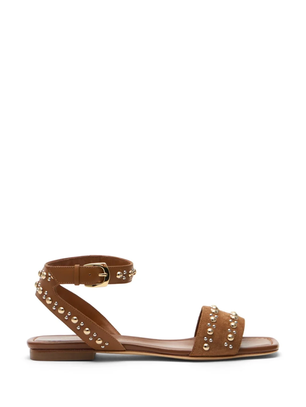Stuart Weitzman Perry Sandal in Doe/boho Tan