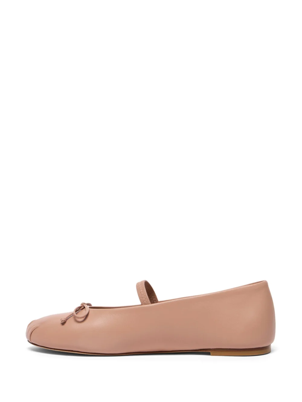 Stuart Weitzman Prima Bow Ballet Mary Jane in Blushful, view 3
