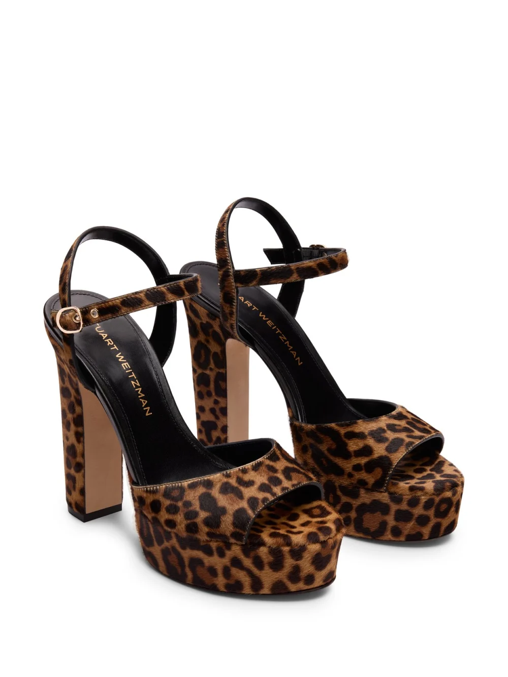 Stuart Weitzman Reade Platform Sandal in Classic Lite, view 2
