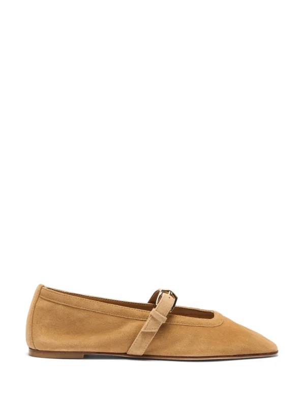 Stuart Weitzman Sai Ballet Flat in Golden Hour