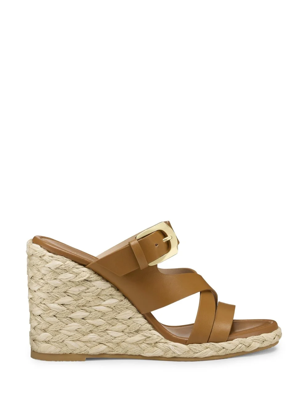 Stuart Weitzman Sai Espadrille Wedge in Boho Tan