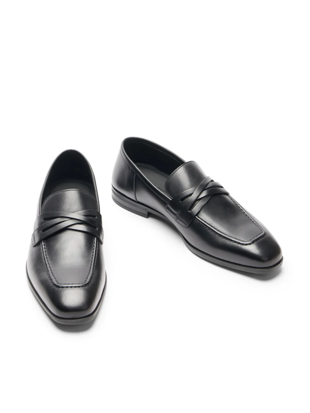 Stuart Weitzman Simon Crisscross Loafer, view 4