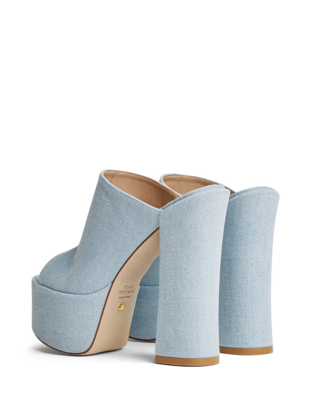 Stuart Weitzman Skyhigh 145 Platform Slide, view 6