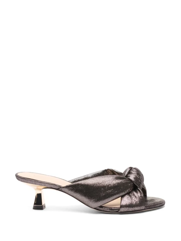 Stuart Weitzman Soplaya Slide 50 in Platino