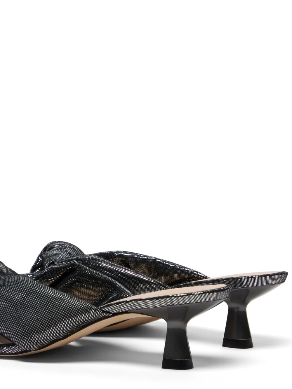 Stuart Weitzman Soplaya Slide 50 in Silver, view 5