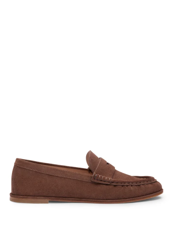 Stuart Weitzman Spencer Loafer in Cigar