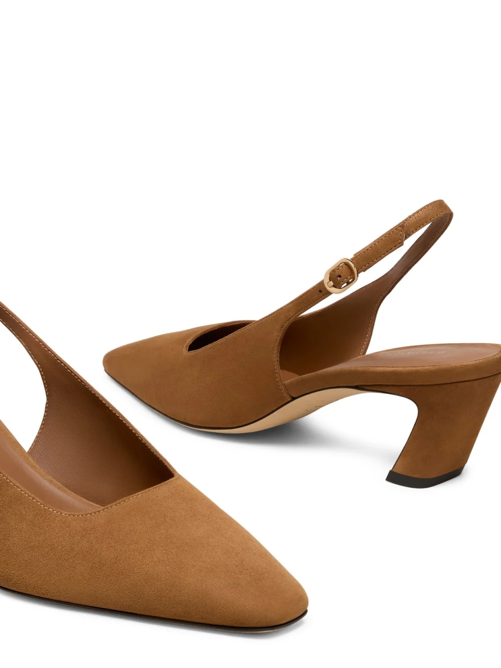 Stuart Weitzman Stassi Slingback 50 in Toasted Almond, view 4