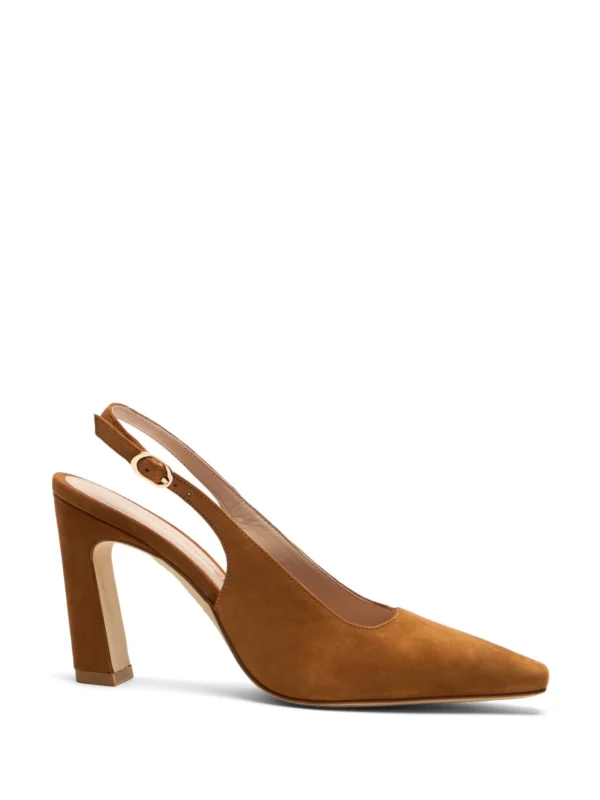 Stuart Weitzman Stassi Slingback 85 in Boho Tan