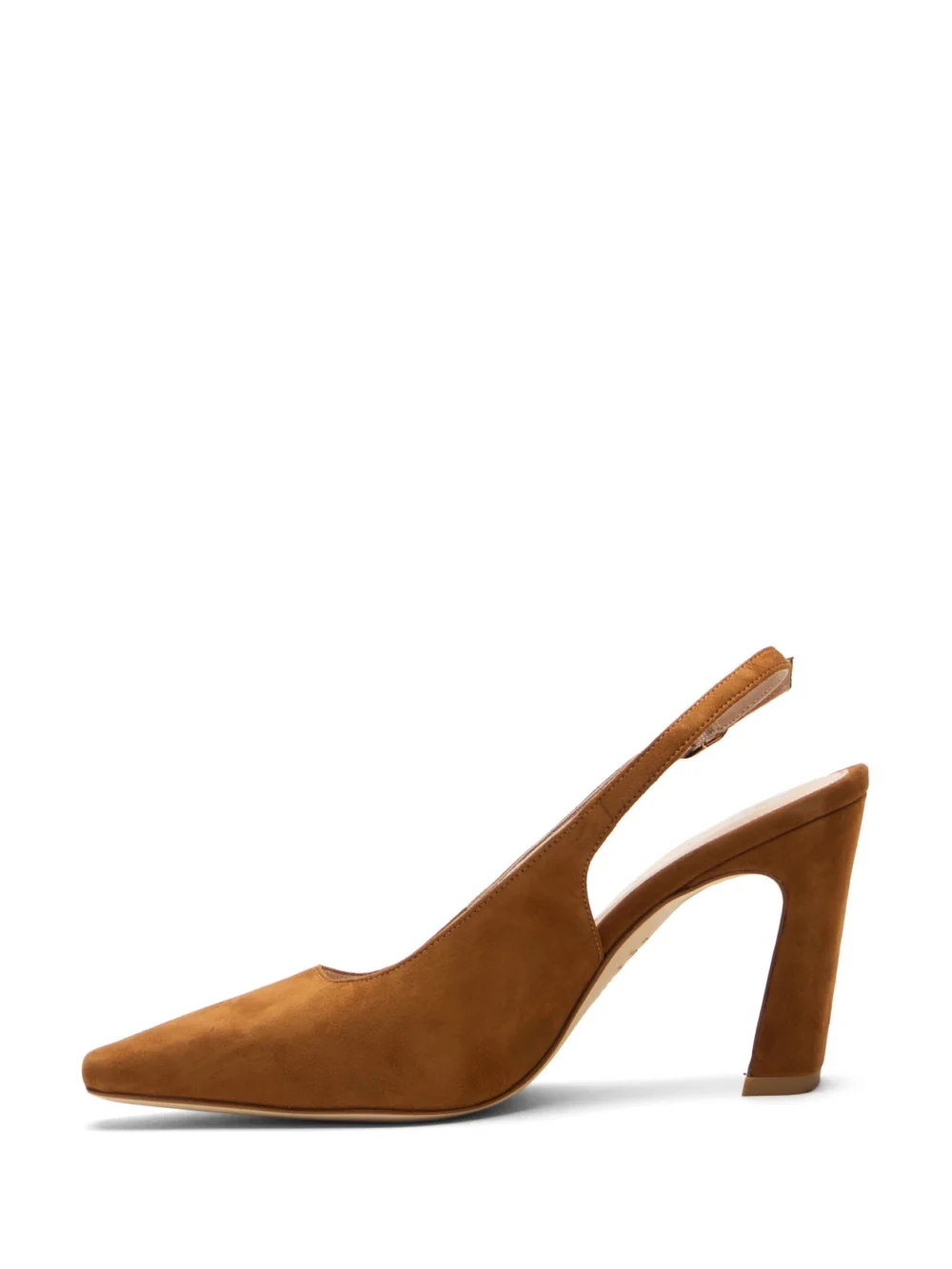 Stuart Weitzman Stassi Slingback 85 in Boho Tan, view 3