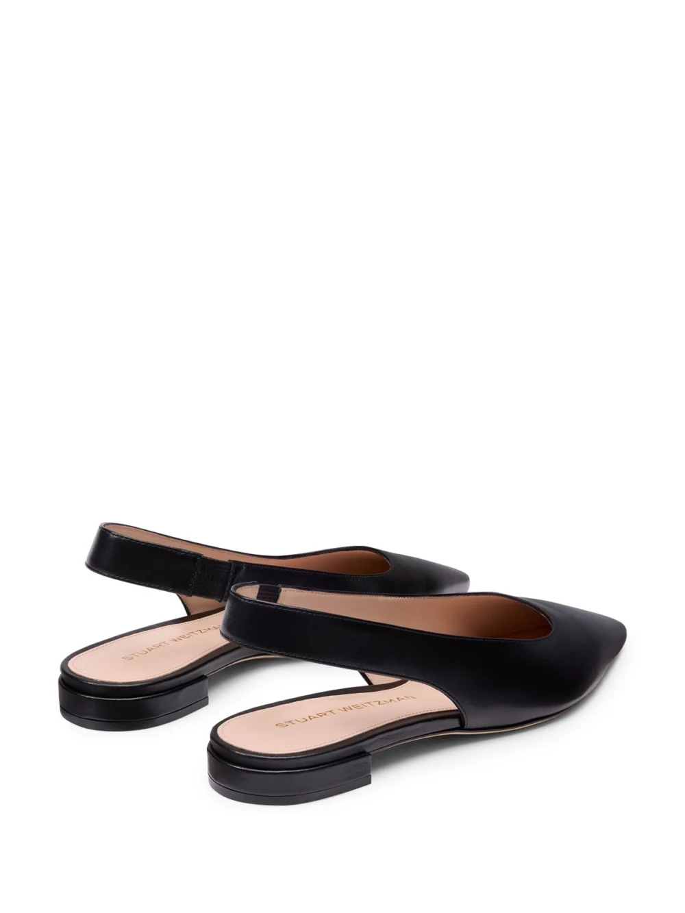 Stuart Weitzman Stassi Slingback in Black, view 3