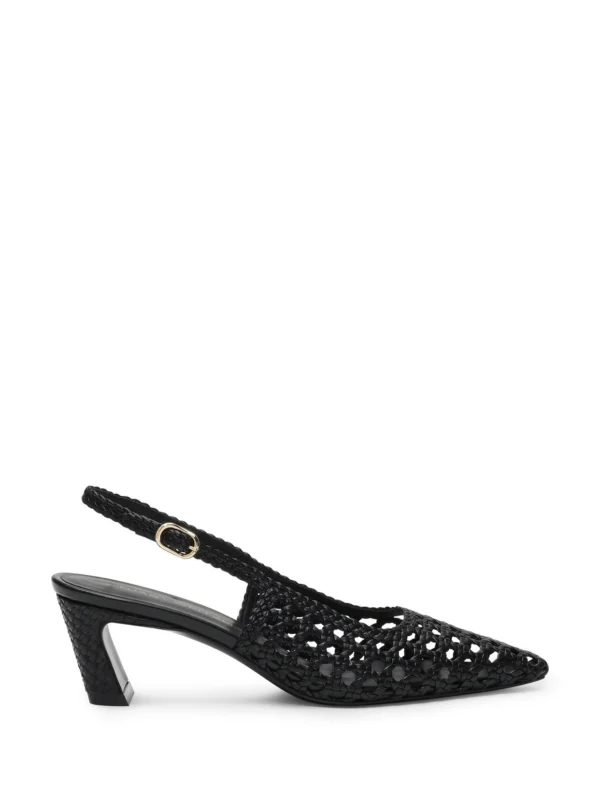 Stuart Weitzman Stassi Woven Slingback 50