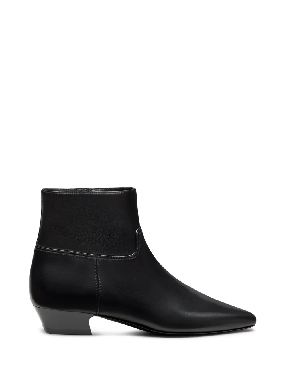 Stuart Weitzman Stassi Zip Bootie in Black