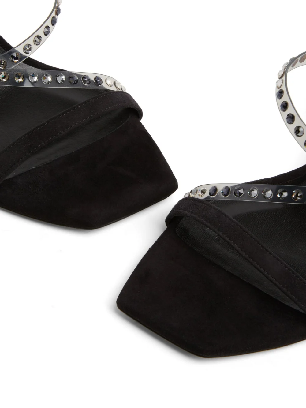 Stuart Weitzman Strapeze Crystal 85 Slide, view 5