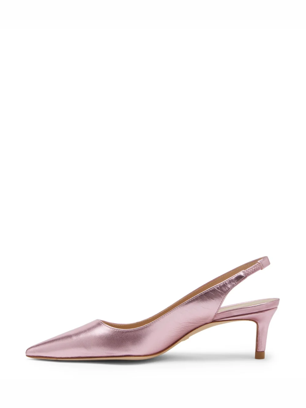 Stuart Weitzman Stuart 50 Slingback Pump in Cotton Candy, view 3