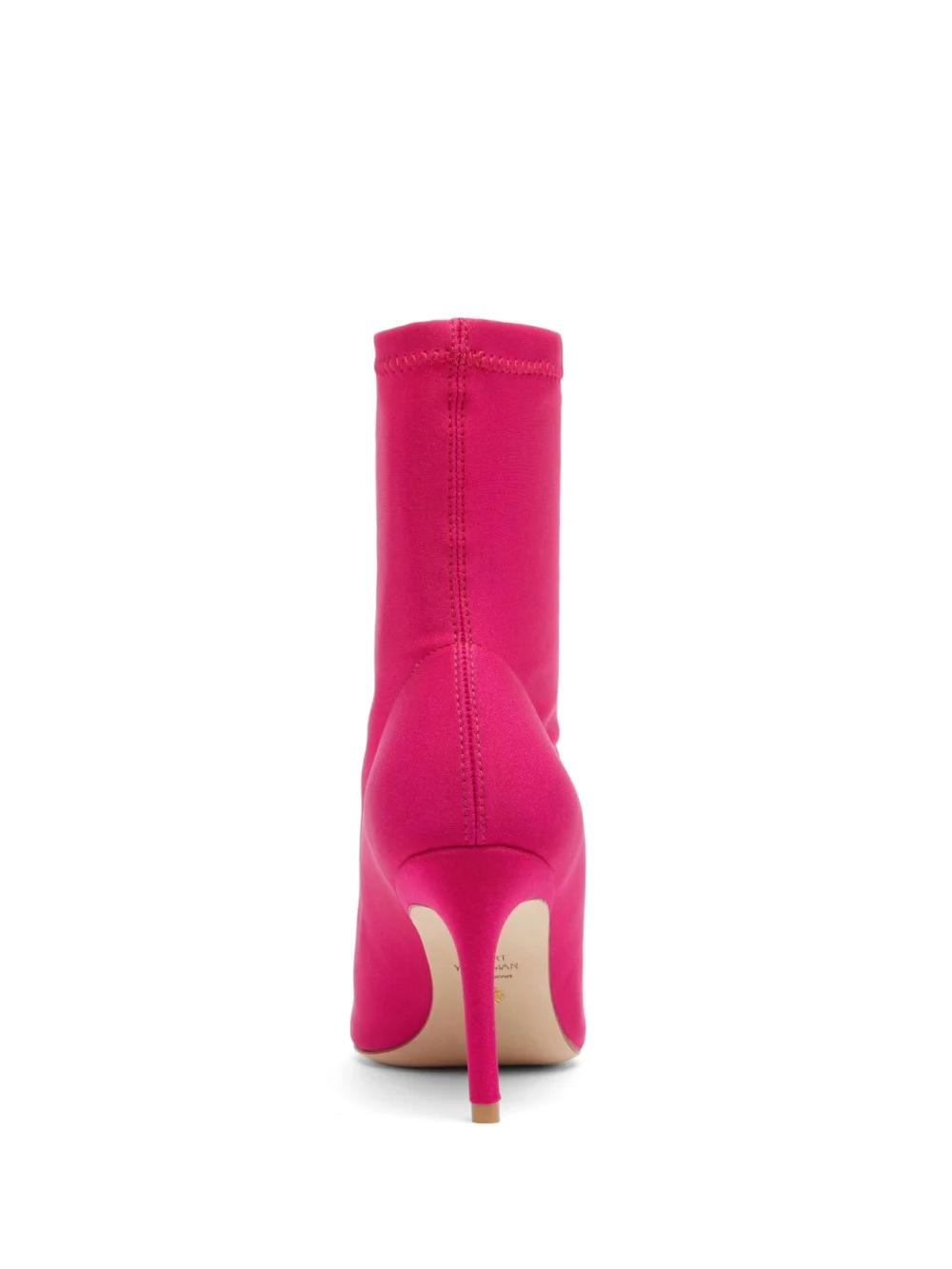 Stuart Weitzman Stuart 85 Stretch Bootie in Magenta, view 4