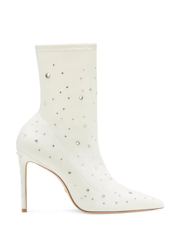 Stuart Weitzman Stuart Cosmic 100 Bootie in White